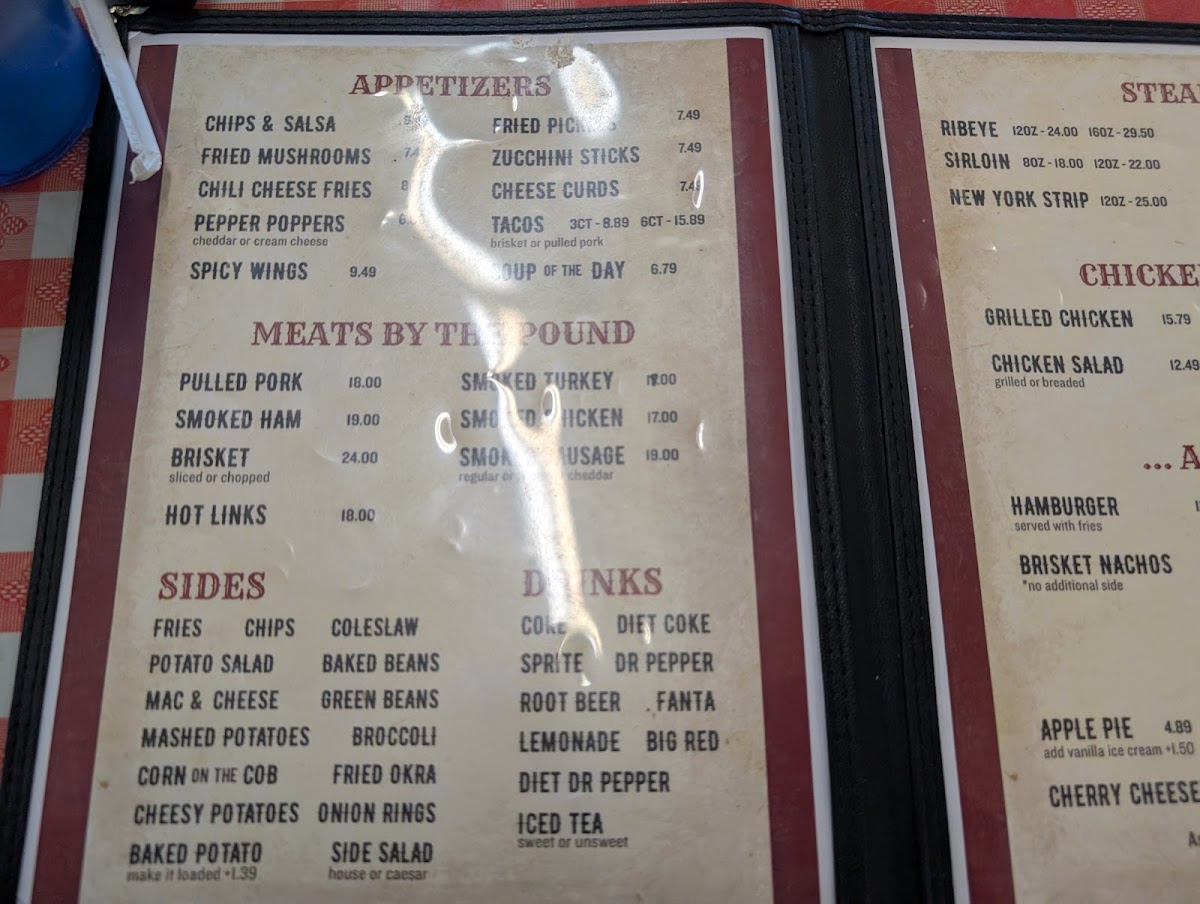 Robby's BBQ & Steakhouse Photo Menu 8