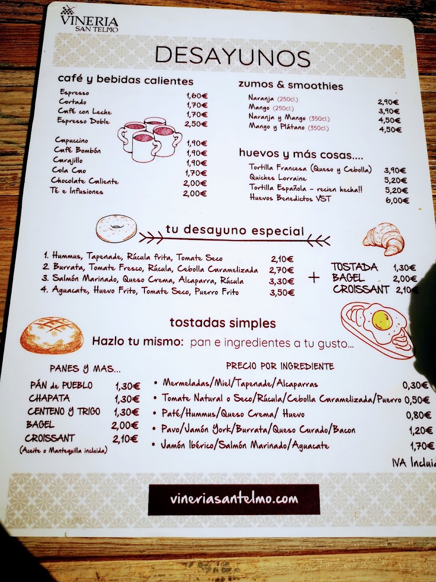 Vineria San Telmo Photo Menu 9