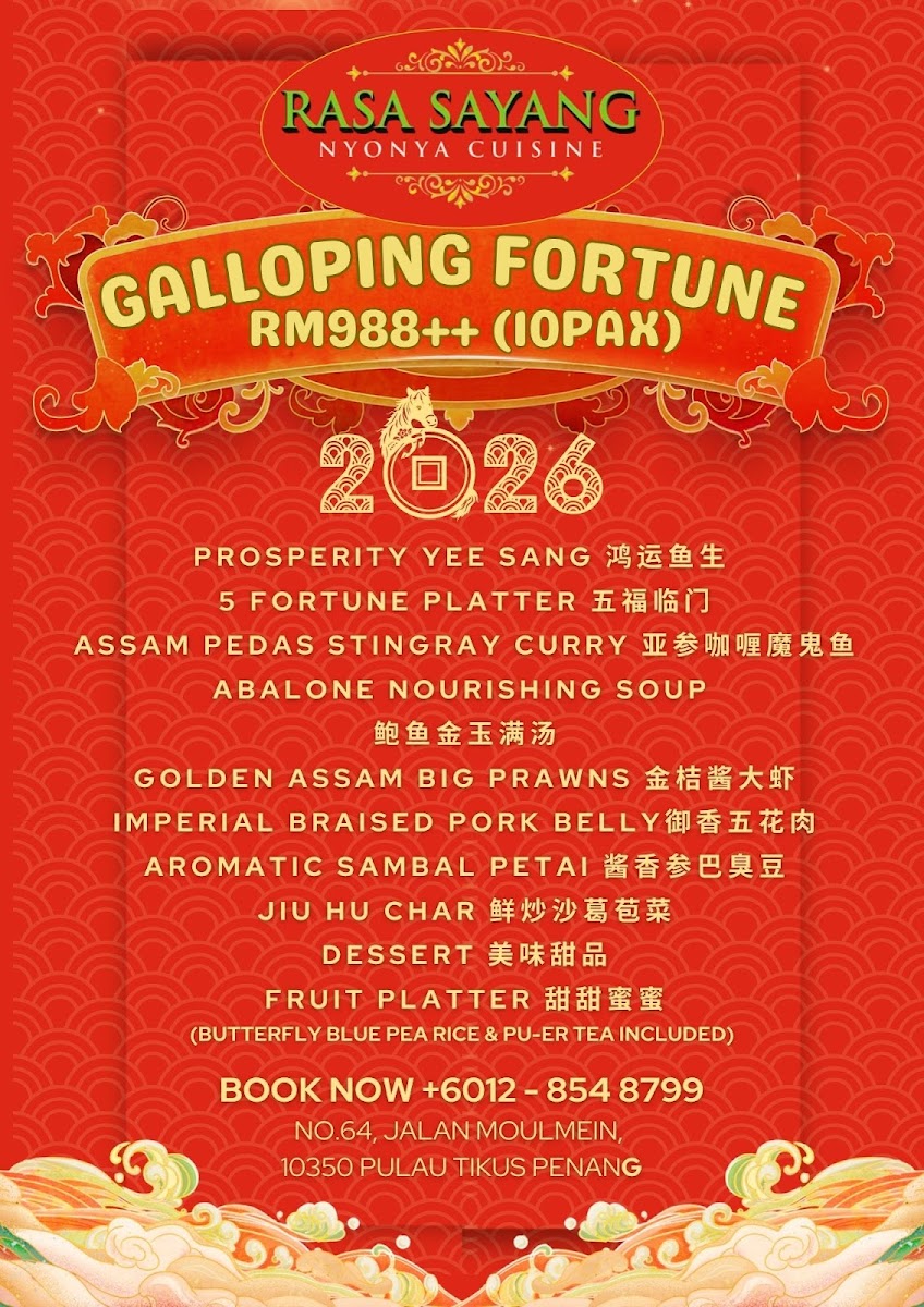 RASA SAYANG NYONYA CUISINE Photo Menu 2