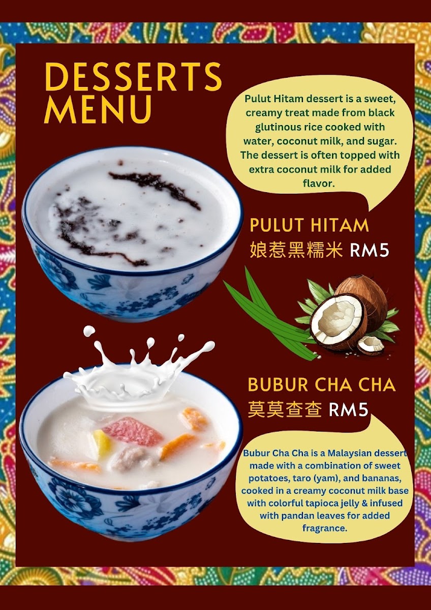 RASA SAYANG NYONYA CUISINE Photo Menu 5