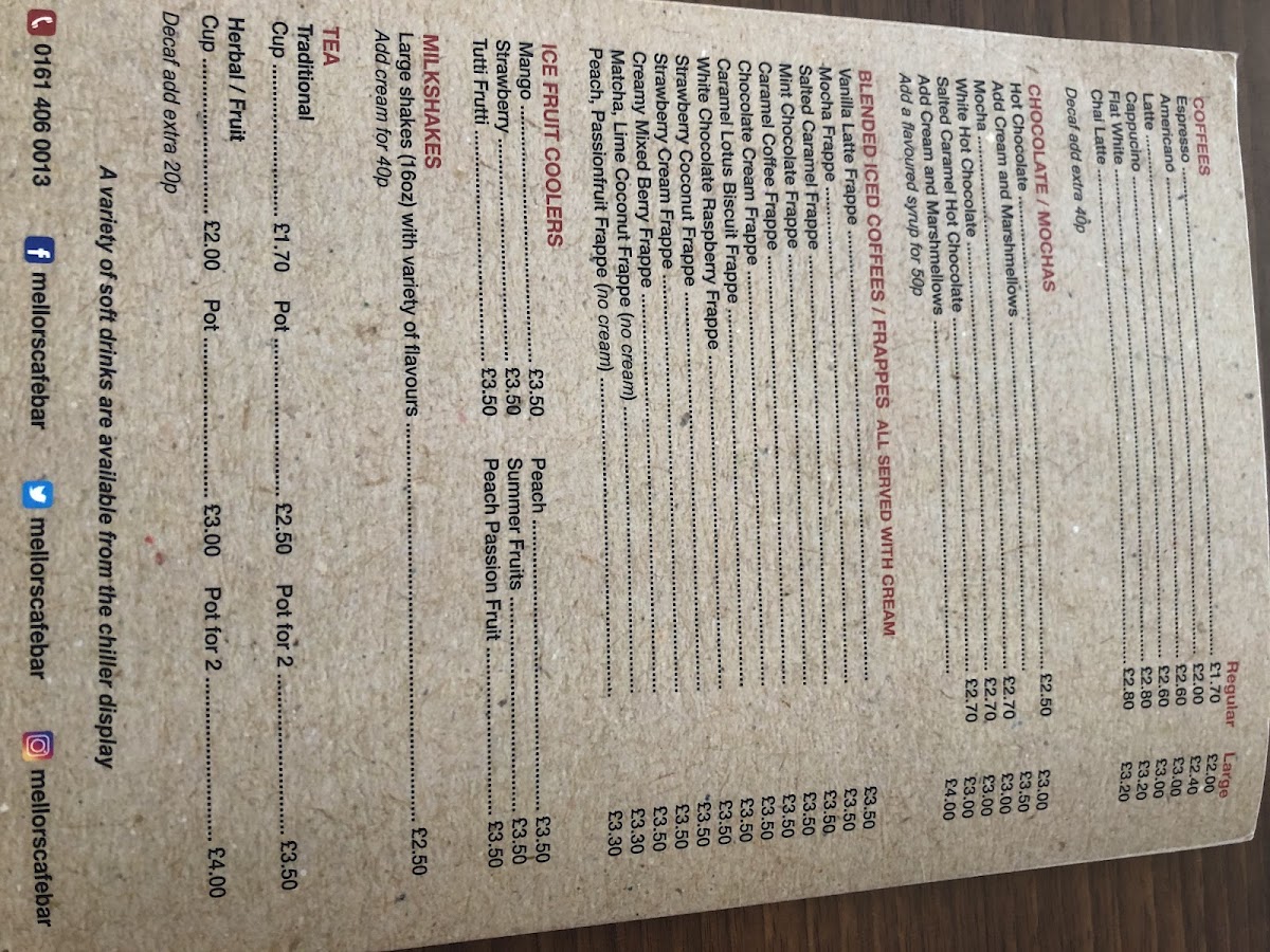 Mellors Photo Menu 2