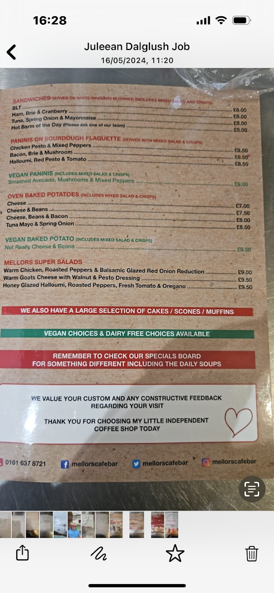 Mellors Photo Menu 3