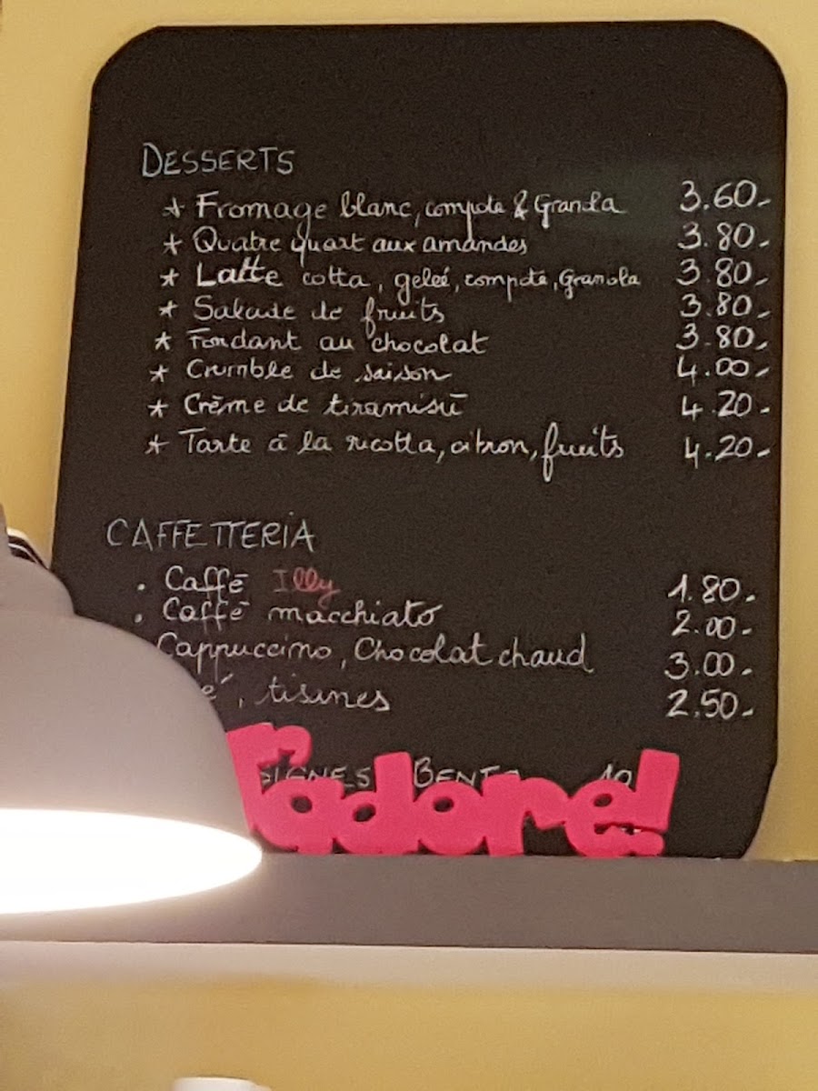 Manicaretti Photo Menu 3