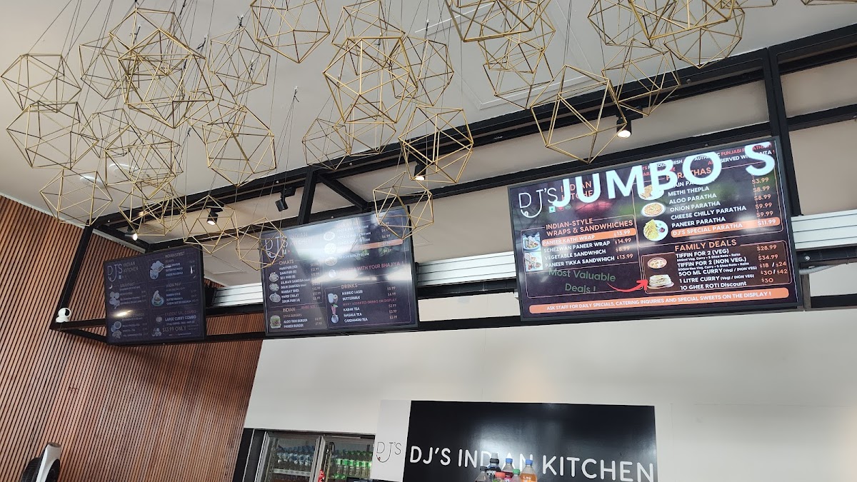 DJ’s Indian Kitchen Photo Menu 1