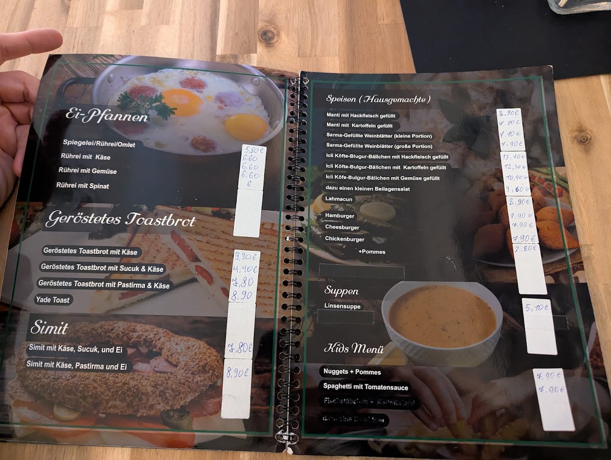 YADE Lunch & More Photo Menu 2