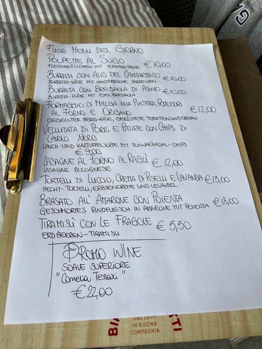 Osteria Caffè Amaro Photo Menu 10