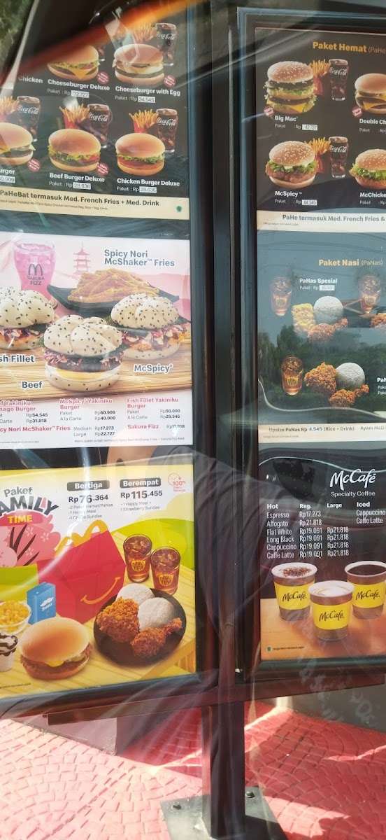 McDonald's Cinere Photo Menu 1