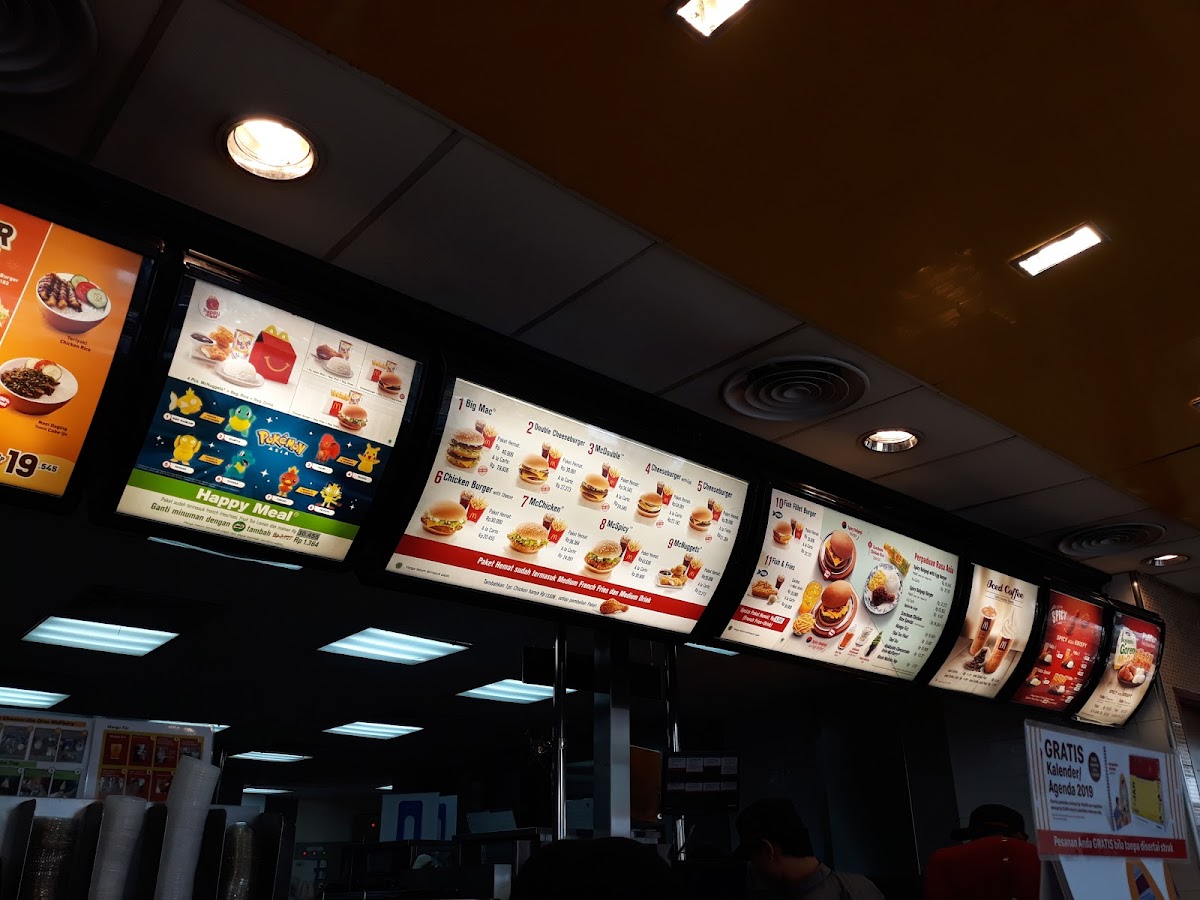 McDonald's Cinere Photo Menu 2