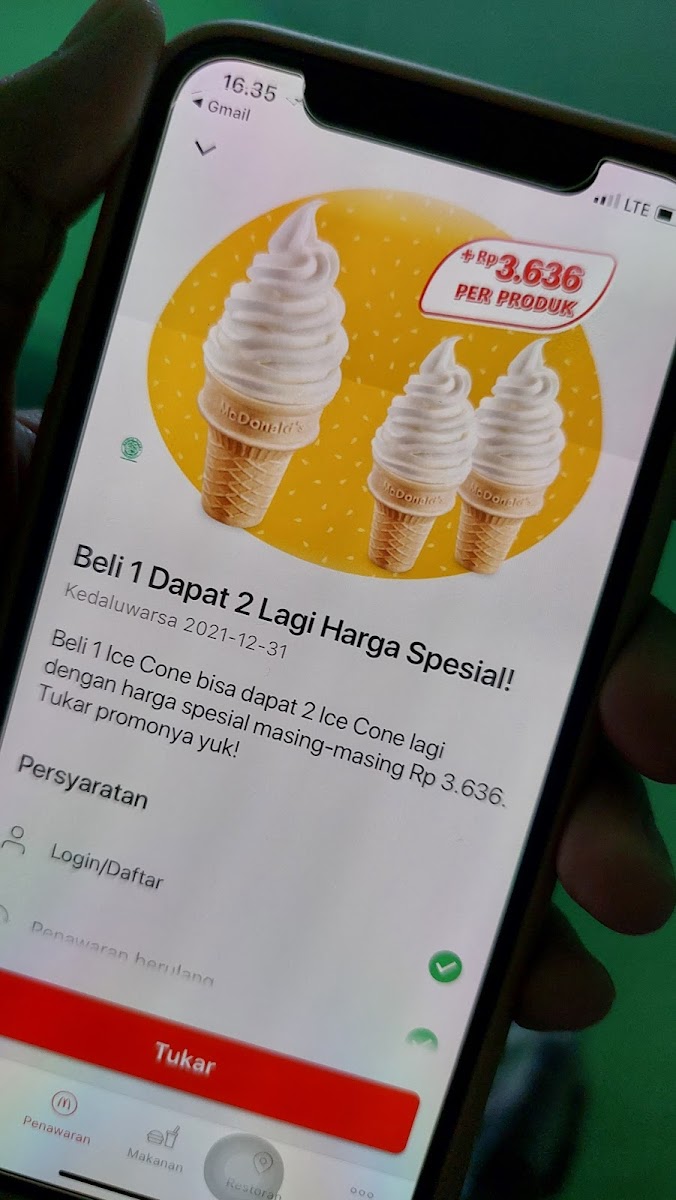McDonald's Cinere Photo Menu 4