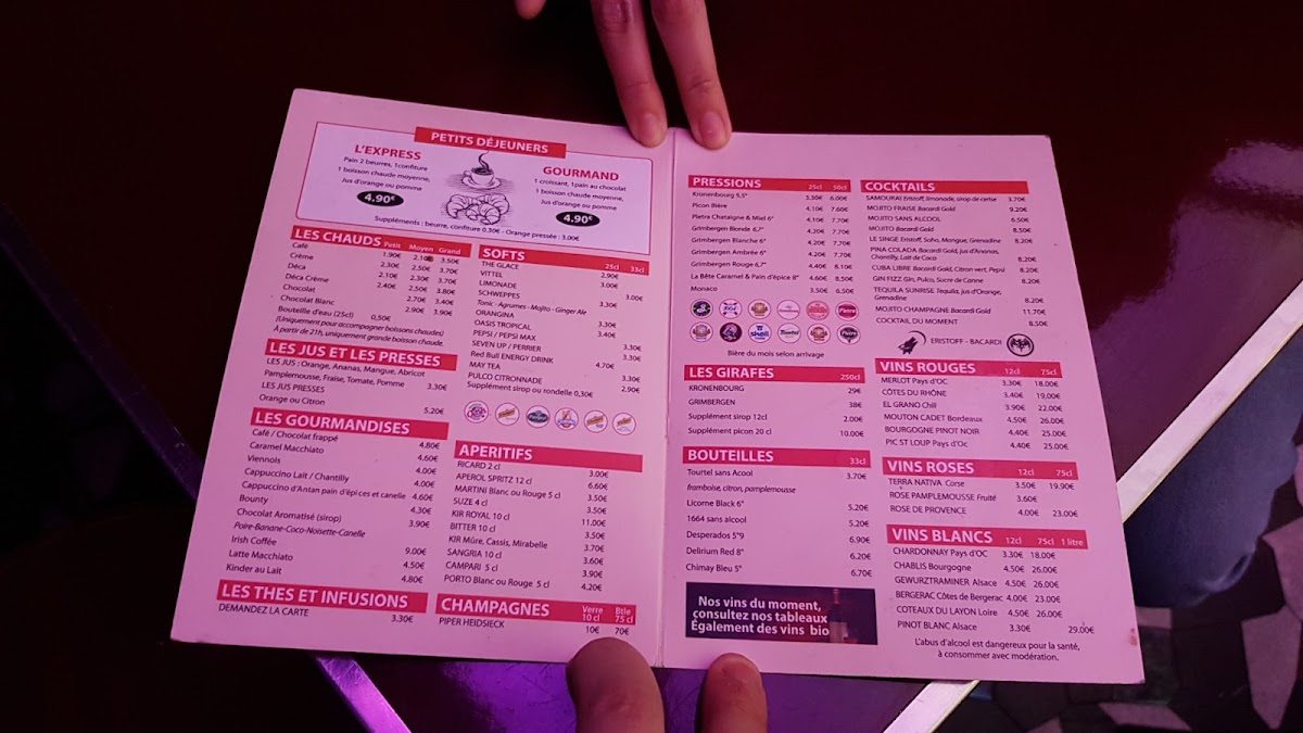 Bar Saint-Jacques Photo Menu 1