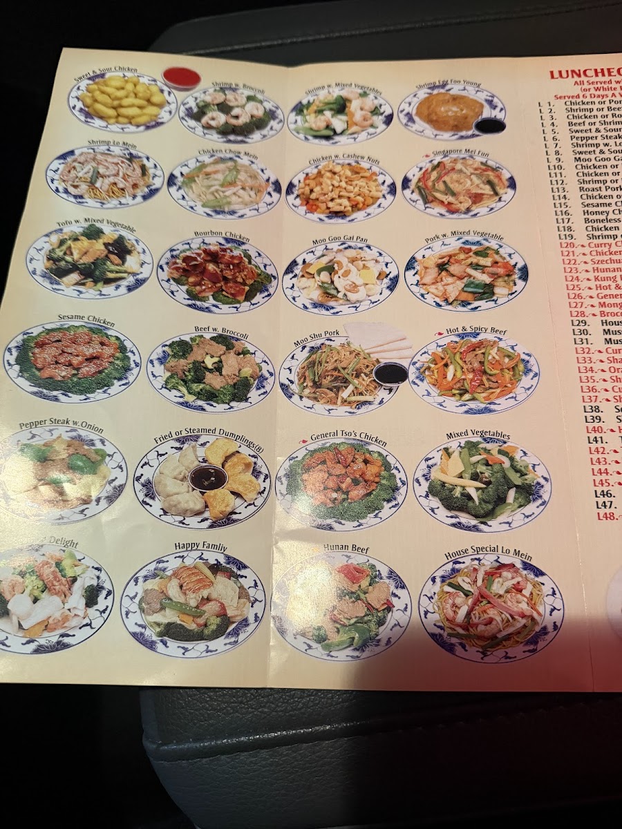 Yums Chinese Restaurant Photo Menu 6