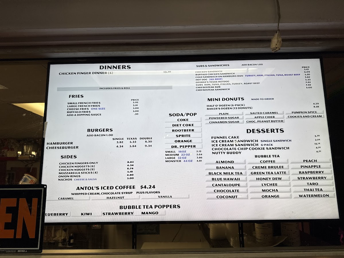 Antol's Drive In Photo Menu 3