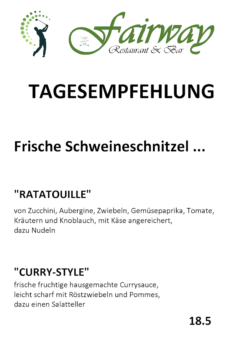 Fairway Wetterburg Photo Menu 9