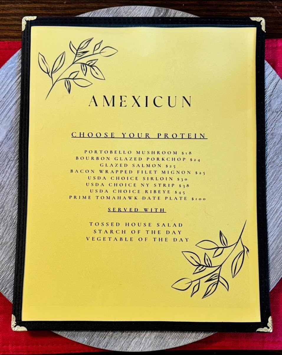Amexicun Photo Menu 2