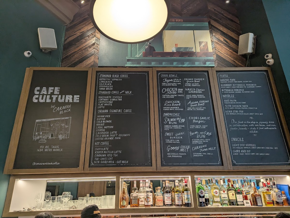 Caravan Black Coffee Company Photo Menu 6