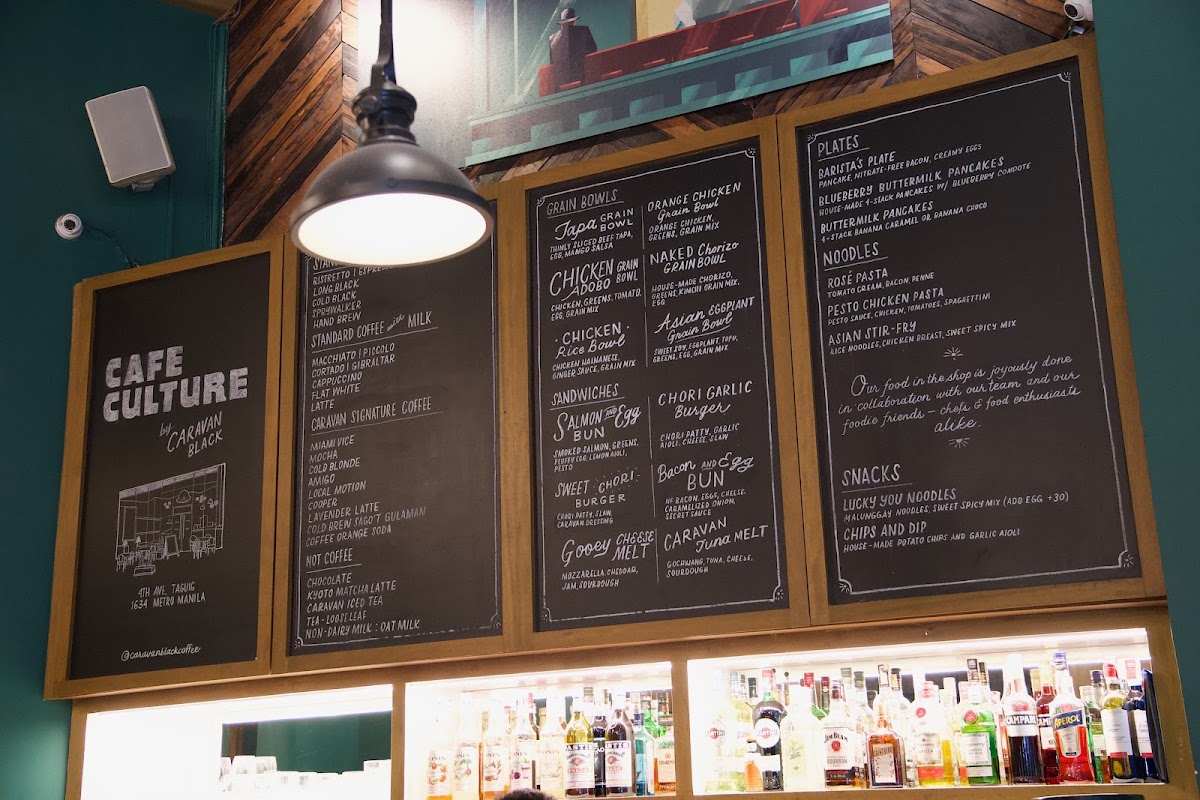 Caravan Black Coffee Company Photo Menu 8