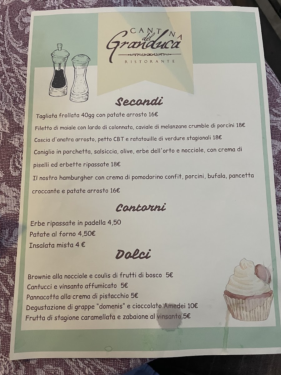 Cantina Del Granduca Photo Menu 4