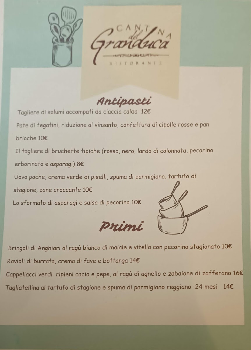 Cantina Del Granduca Photo Menu 7