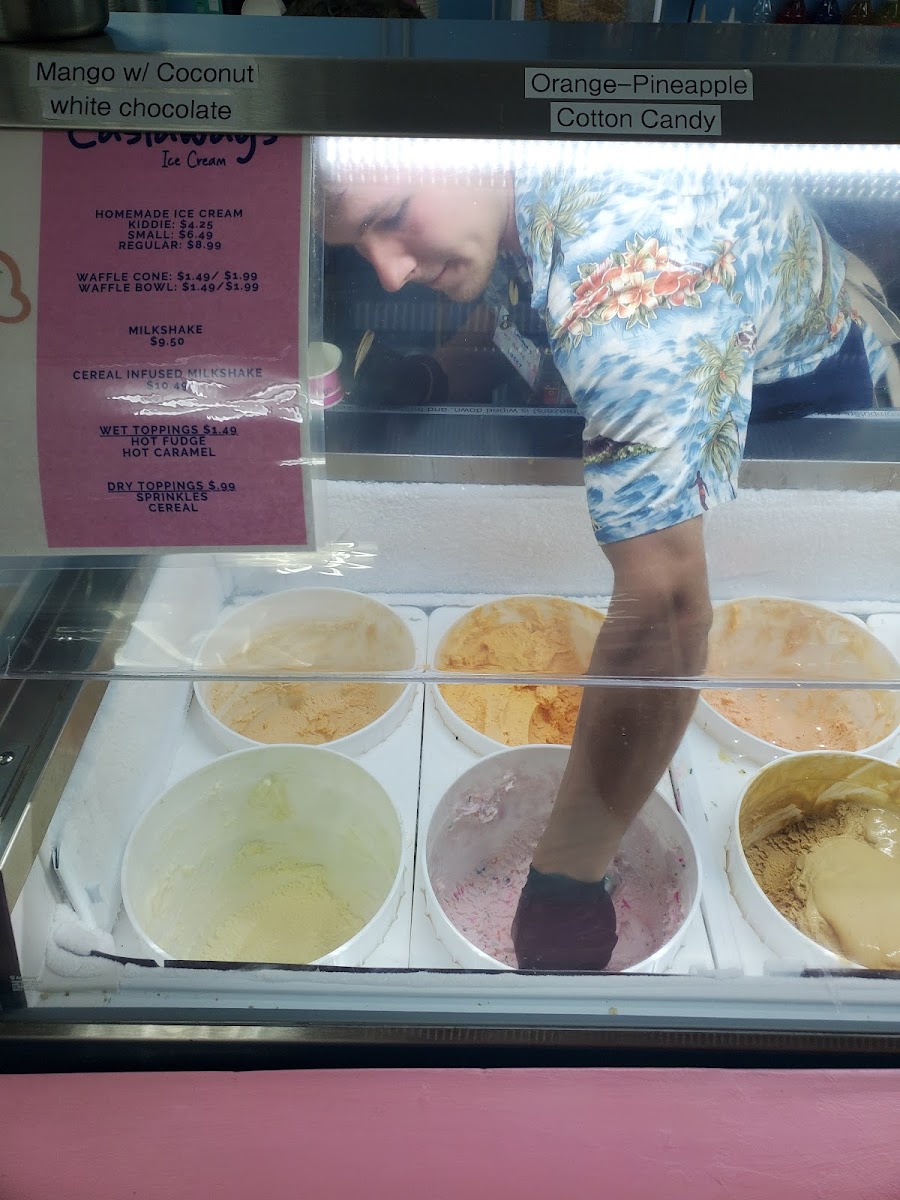 Castaways Ice Cream--Moiliili Photo Menu 4