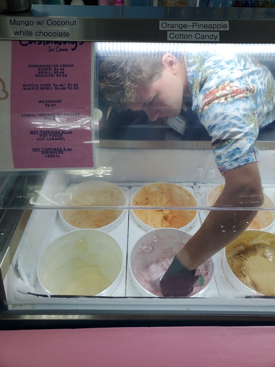 Castaways Ice Cream--Moiliili Photo Menu 5