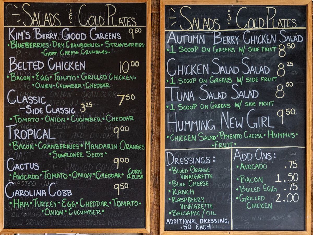 Carolina Cheese Co. Photo Menu 2