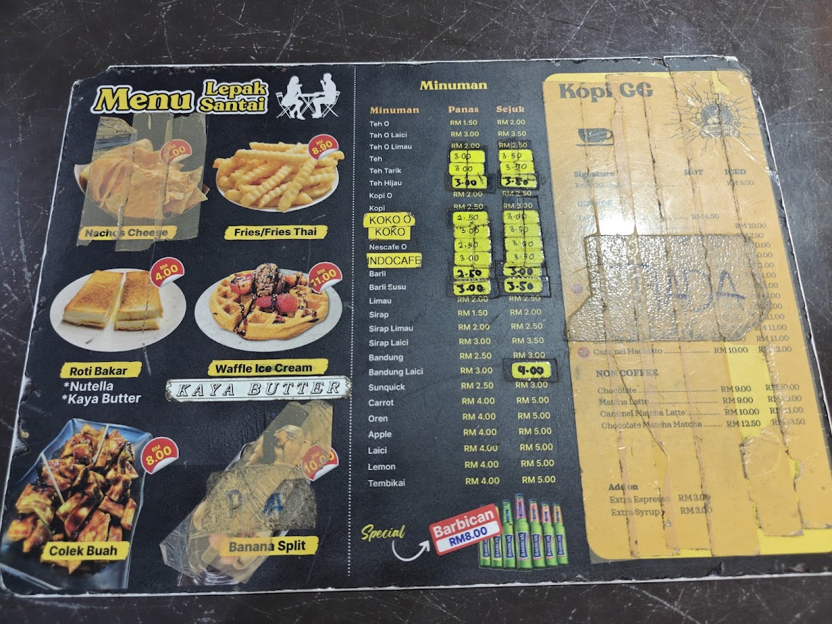 Cafe JoeGolok Kerteh Photo Menu 2