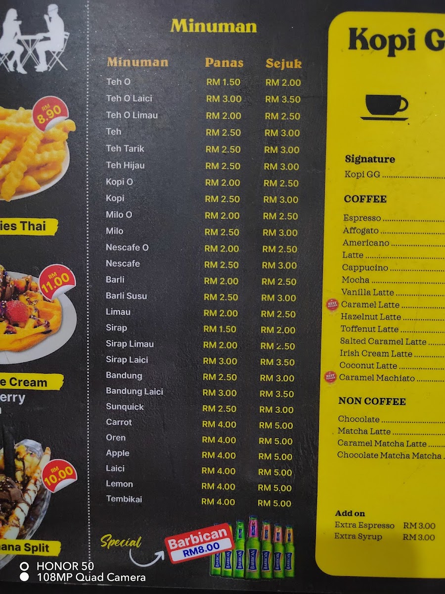 Cafe JoeGolok Kerteh Photo Menu 7
