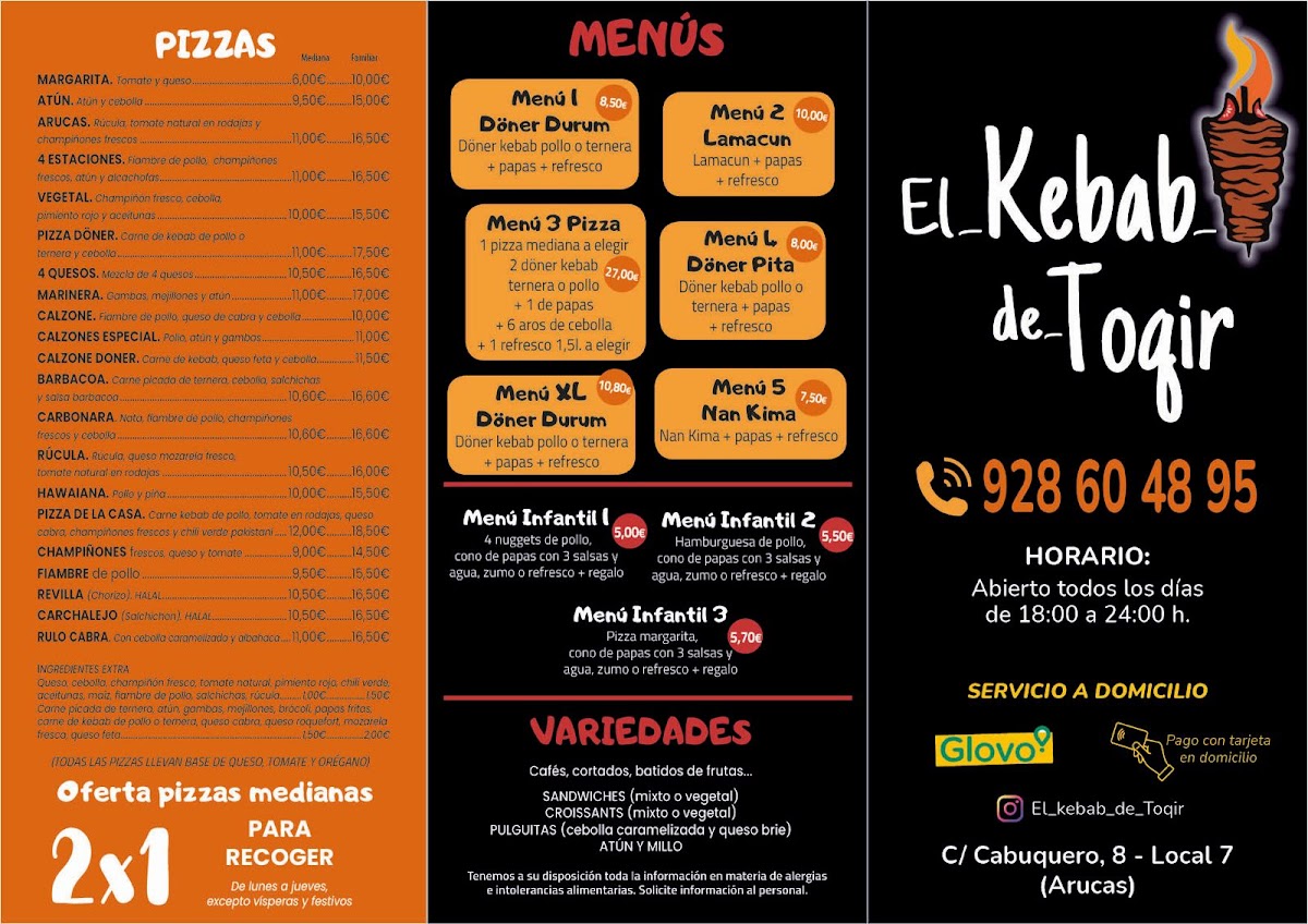 El kebab de Toqir Photo Menu 2