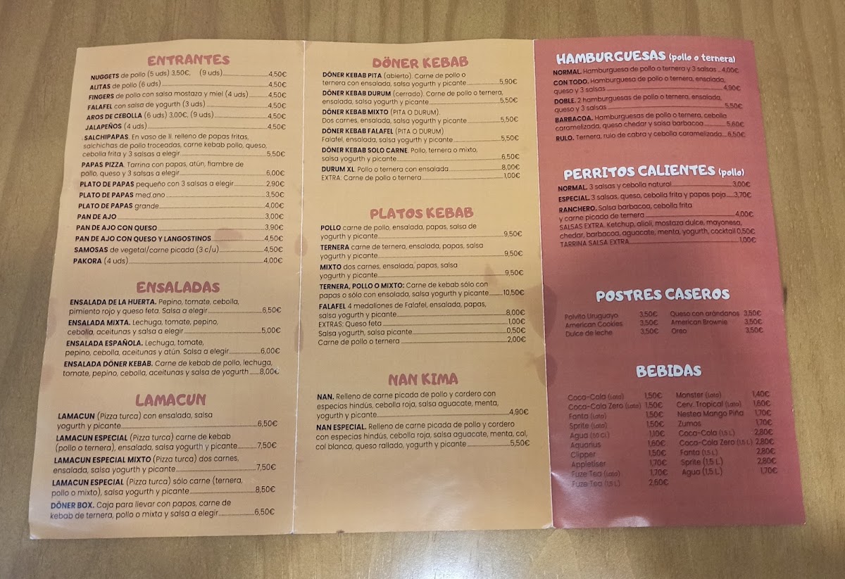 El kebab de Toqir Photo Menu 3