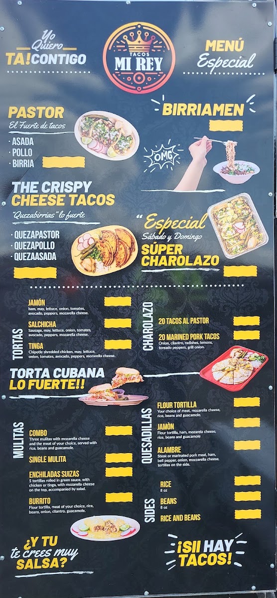 Tacos Mi Rey #2 Photo Menu 1