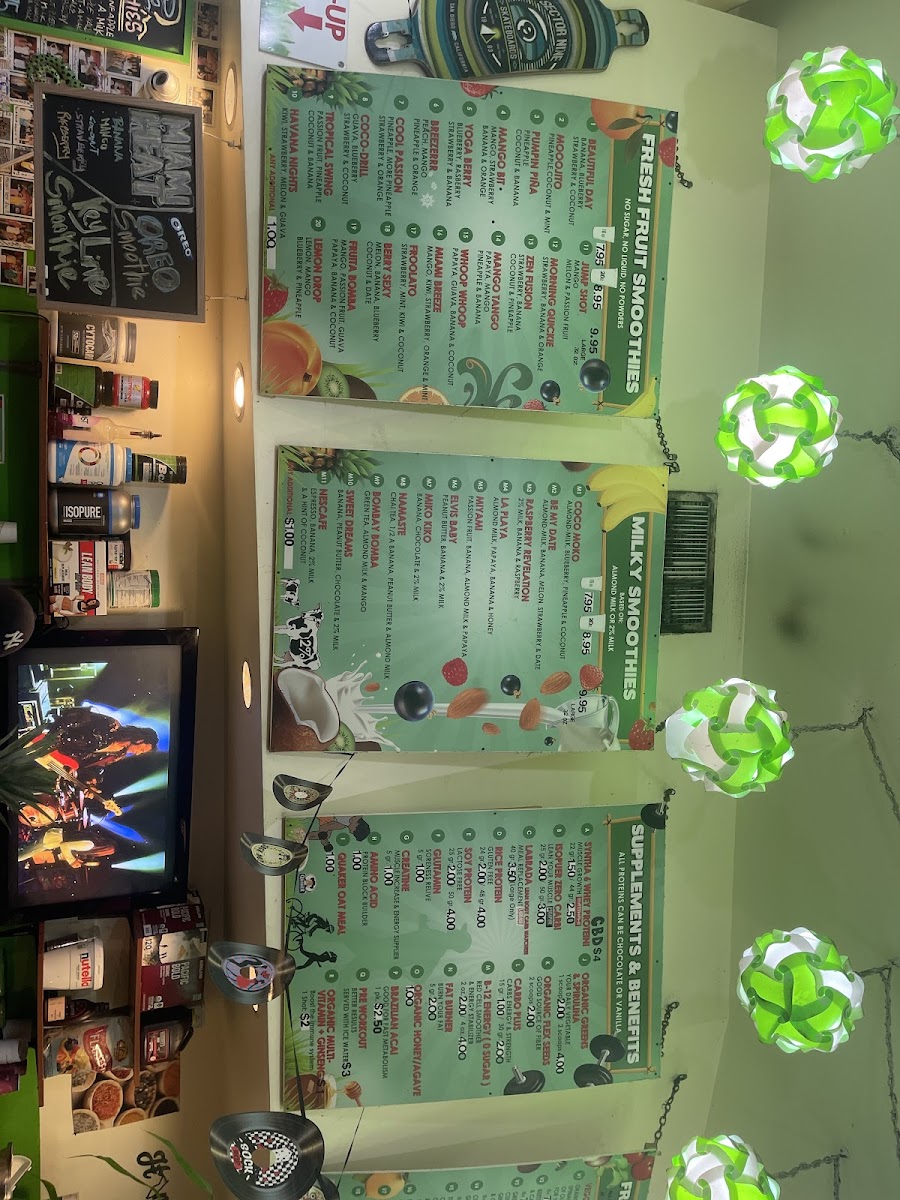 The Smoothie Shop Photo Menu 5