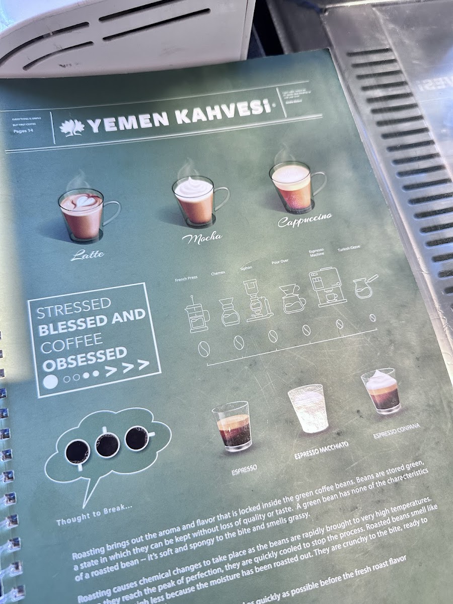 Yemen Kahvesi Stuttgart Photo Menu 1