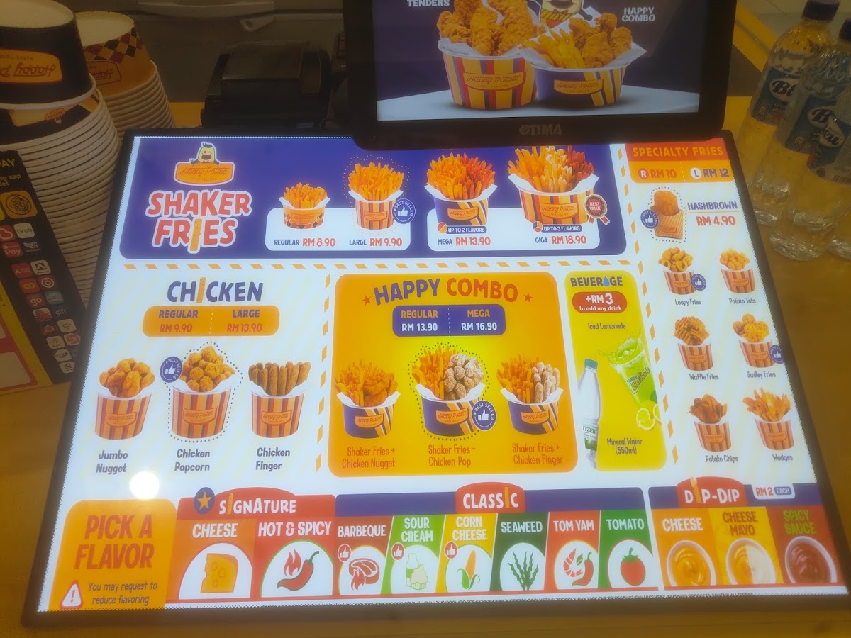 Happy Potato Aeon Mall Rawang Photo Menu 1