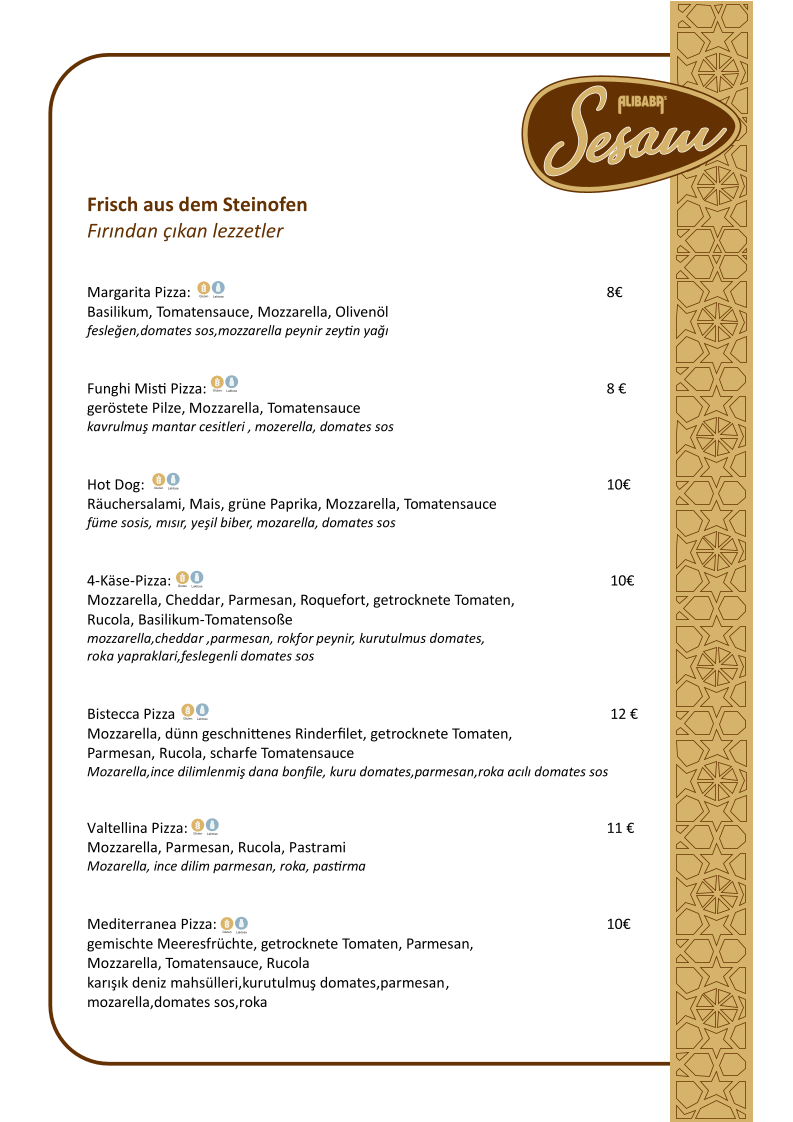 AliBaba’s Sesam Photo Menu 3