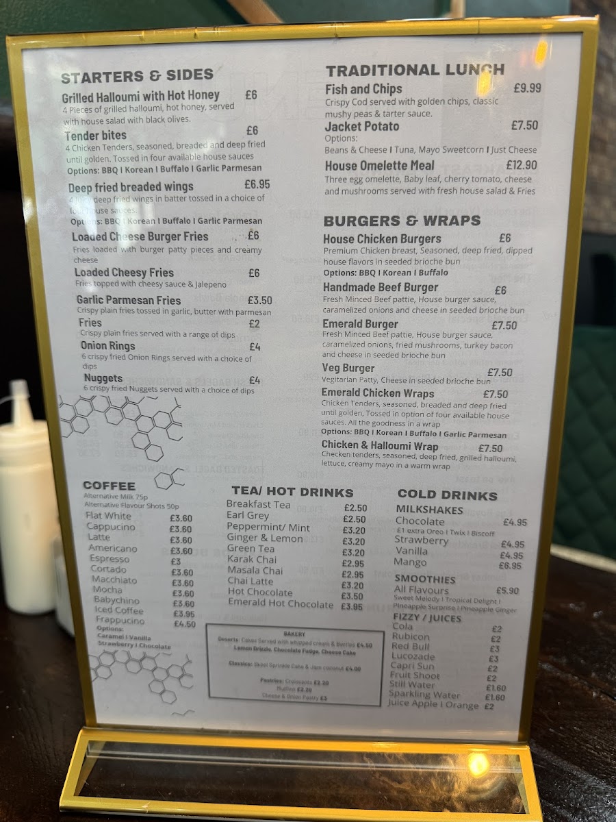 Emerald Cafe Bistro Photo Menu 3