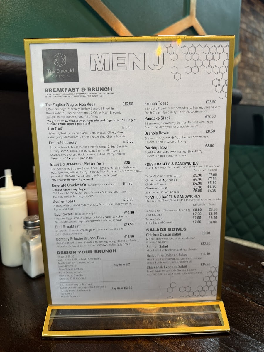 Emerald Cafe Bistro Photo Menu 4