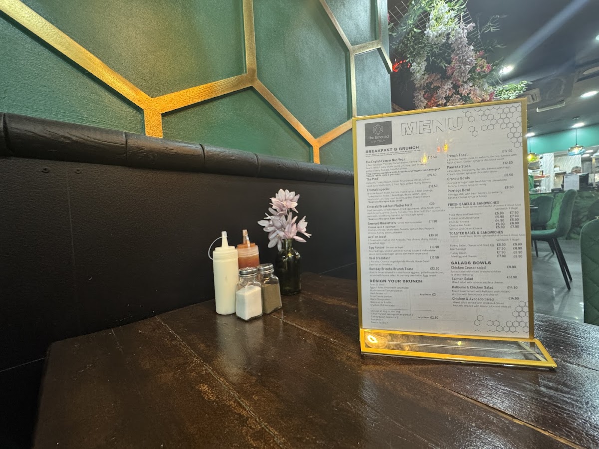 Emerald Cafe Bistro Photo Menu 5