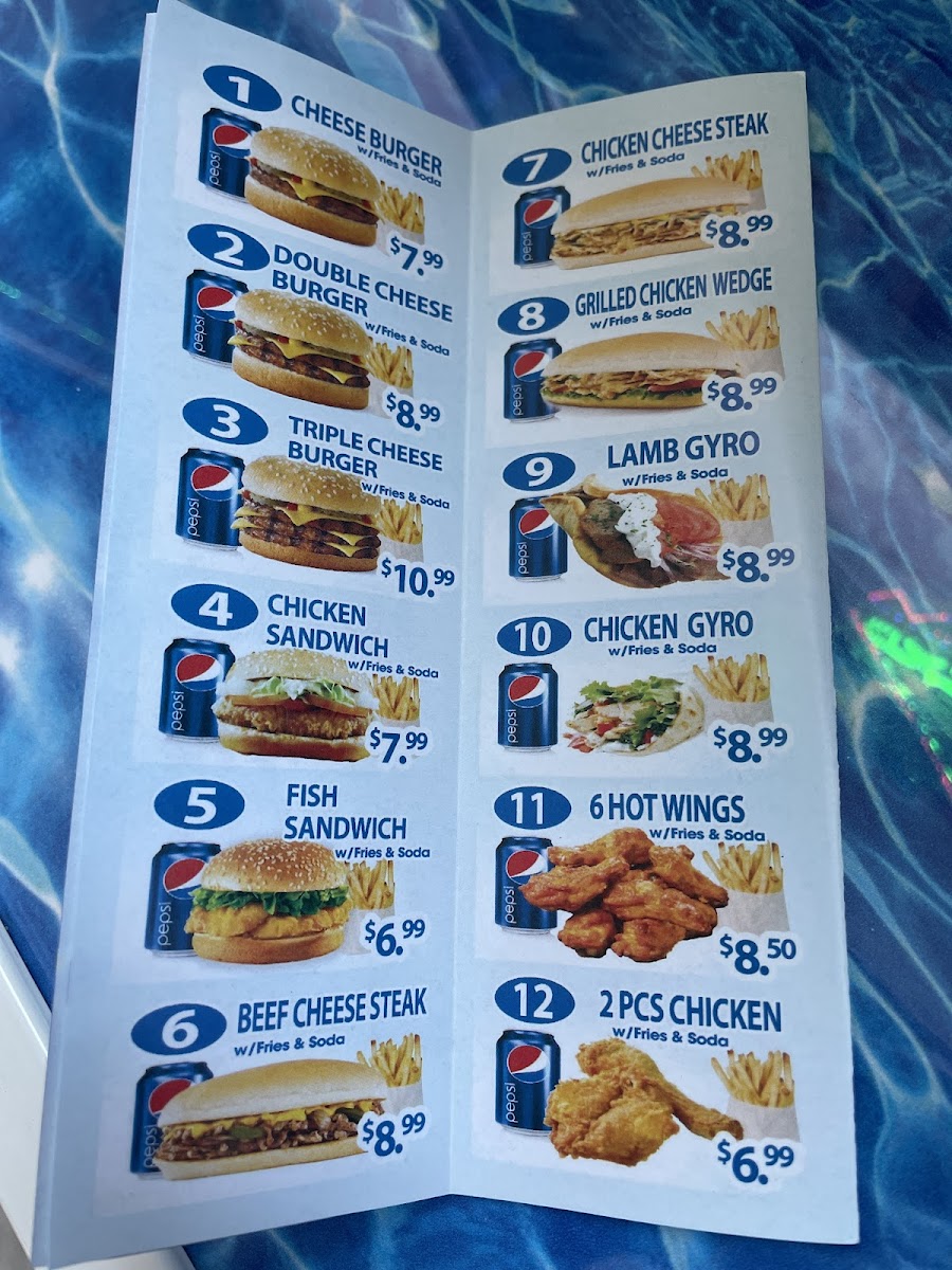 Ashburton Halal Fried Chicken Photo Menu 1