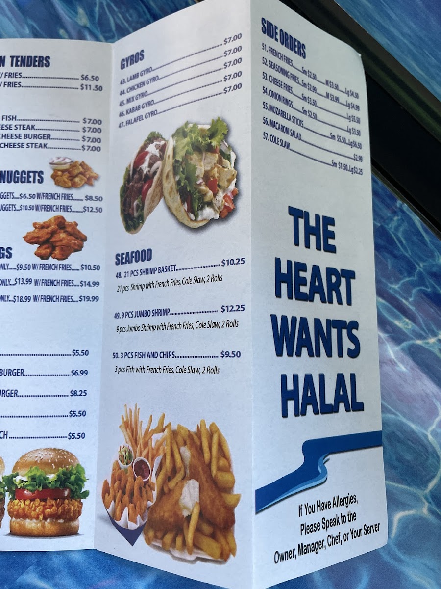 Ashburton Halal Fried Chicken Photo Menu 3