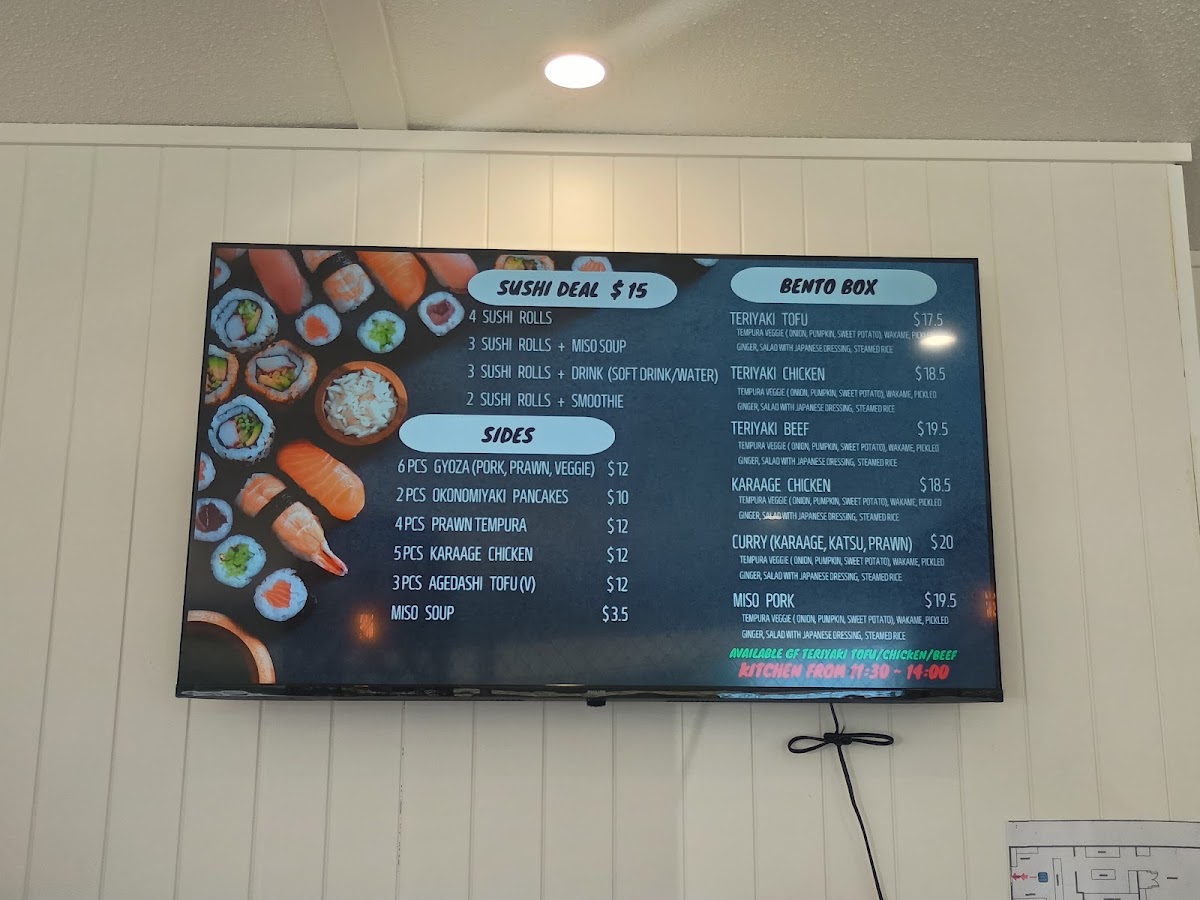 Sushi Surf Photo Menu 2