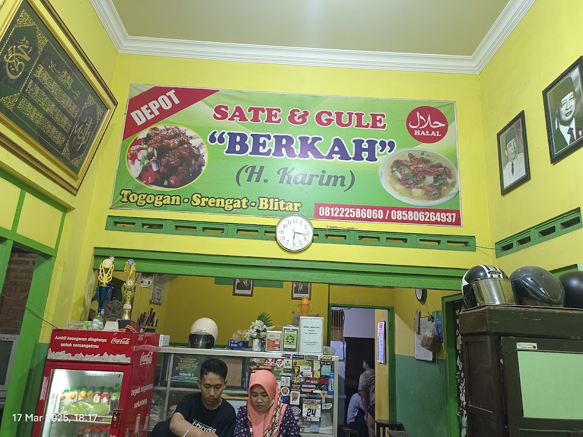 Sate & Gule 'BERKAH' (H. Karim)