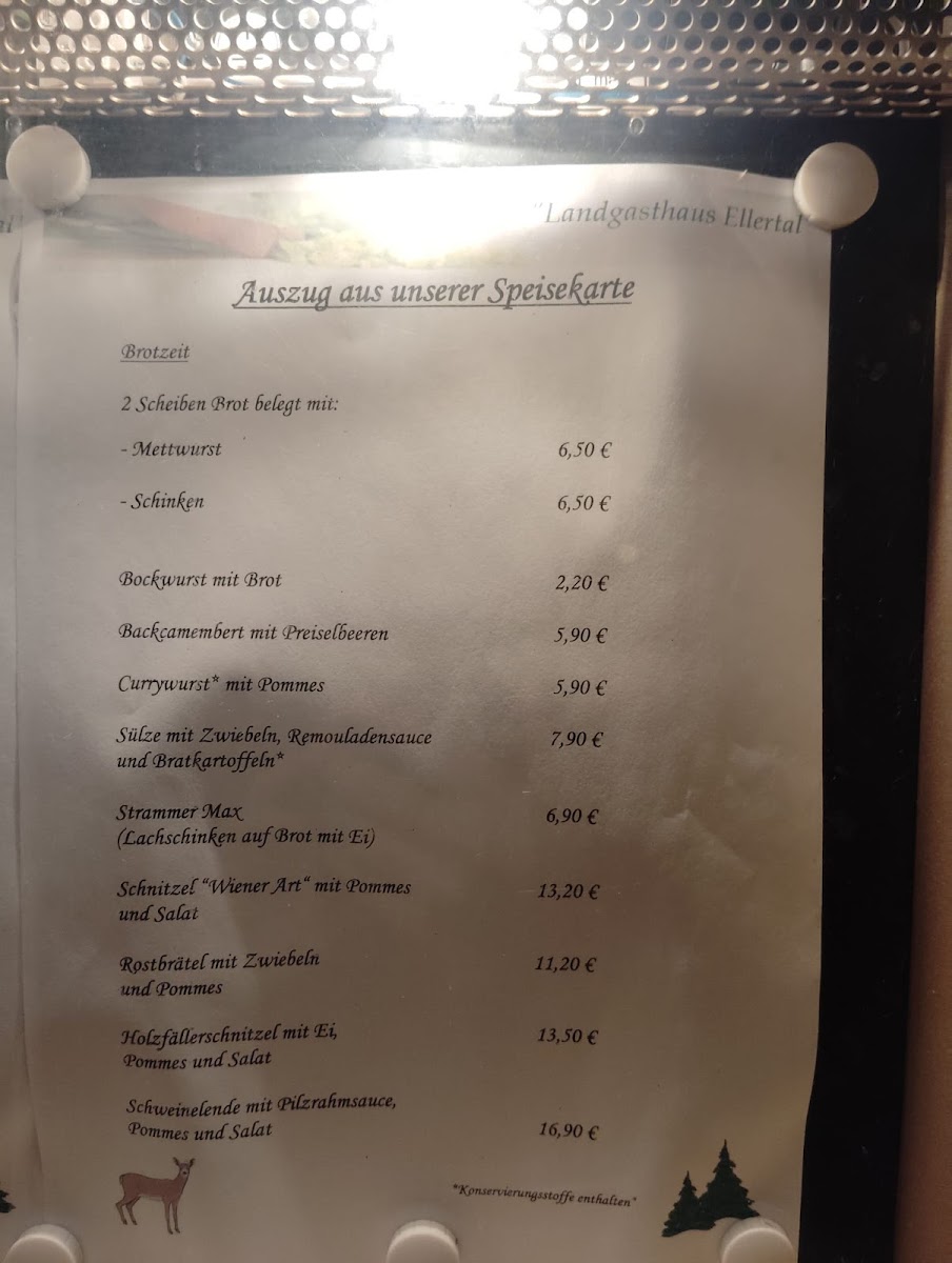 Landgasthaus Ellertal - Wolfgang Zwingmann Photo Menu 2