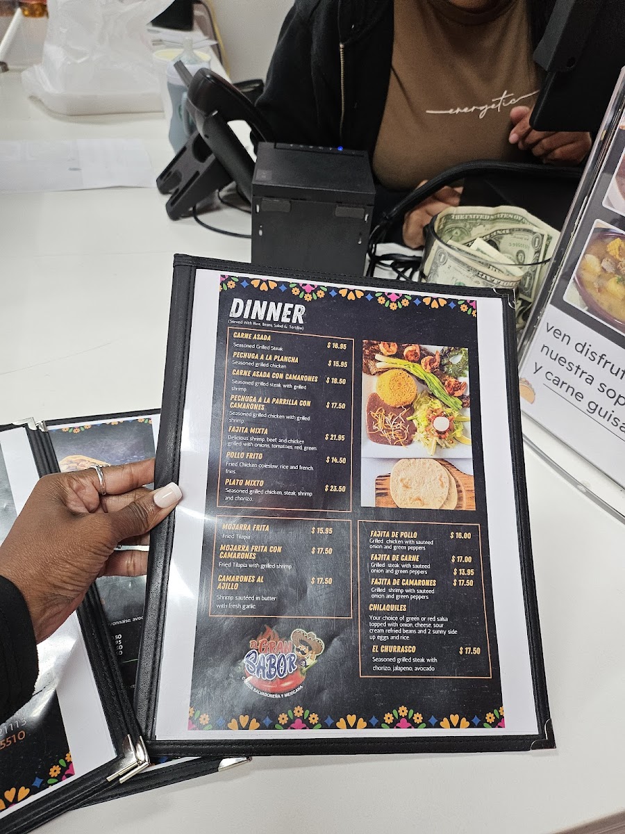 El Gran Sabor Restaurant Photo Menu 6