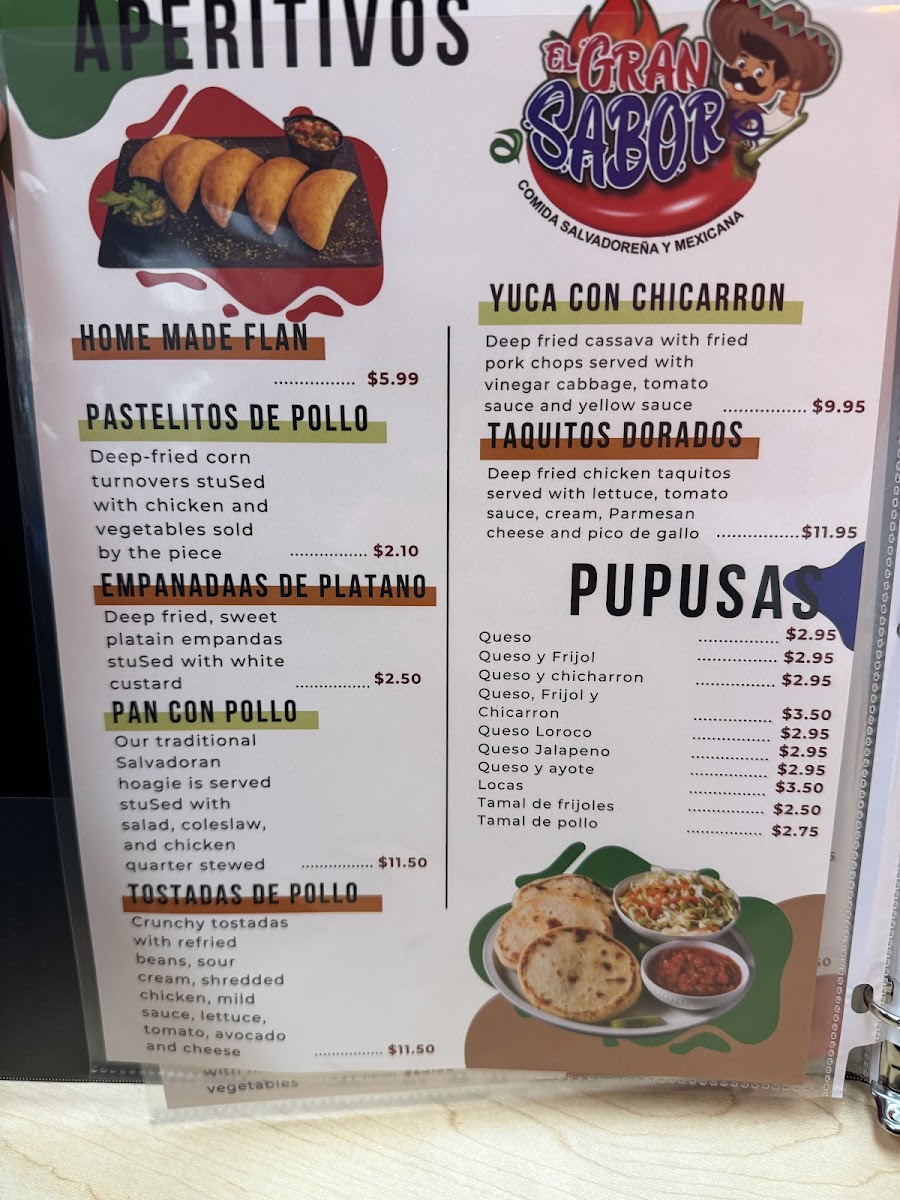 El Gran Sabor Restaurant Photo Menu 8