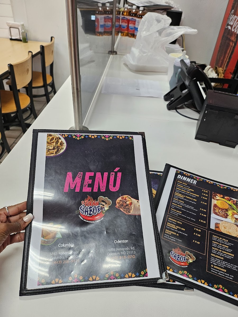 El Gran Sabor Restaurant Photo Menu 9