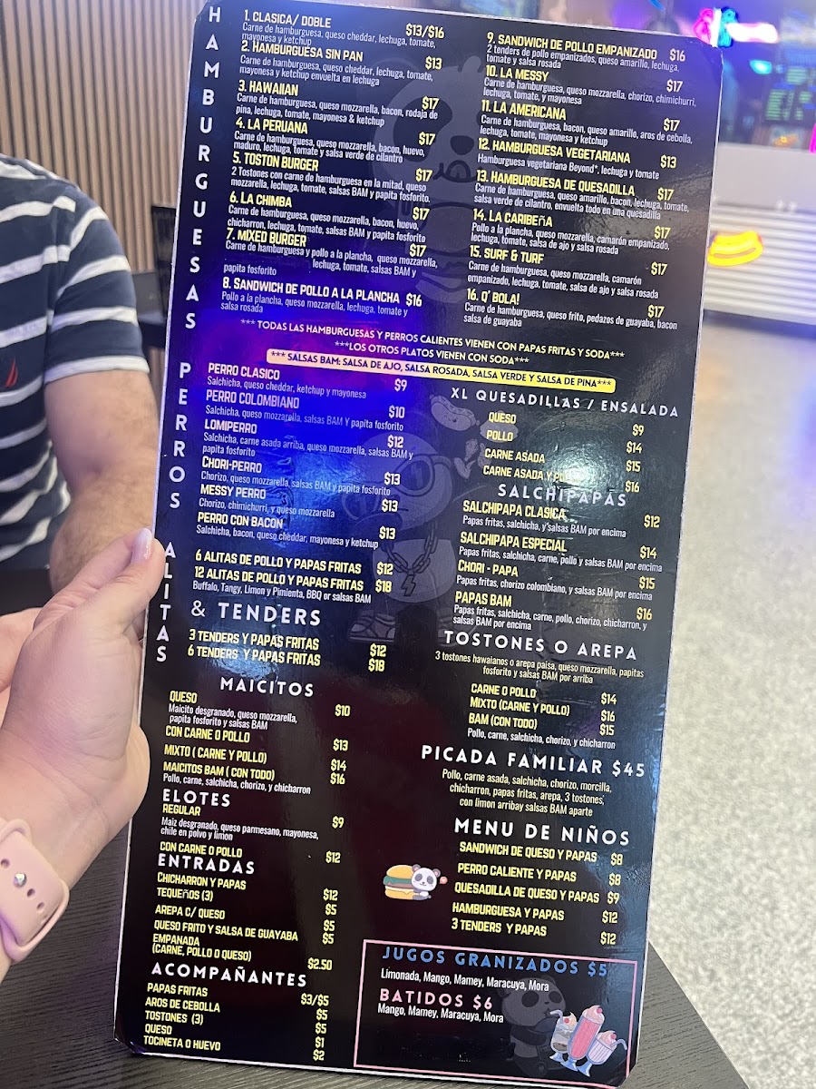 BAM BURGER RESTAURANT Photo Menu 4