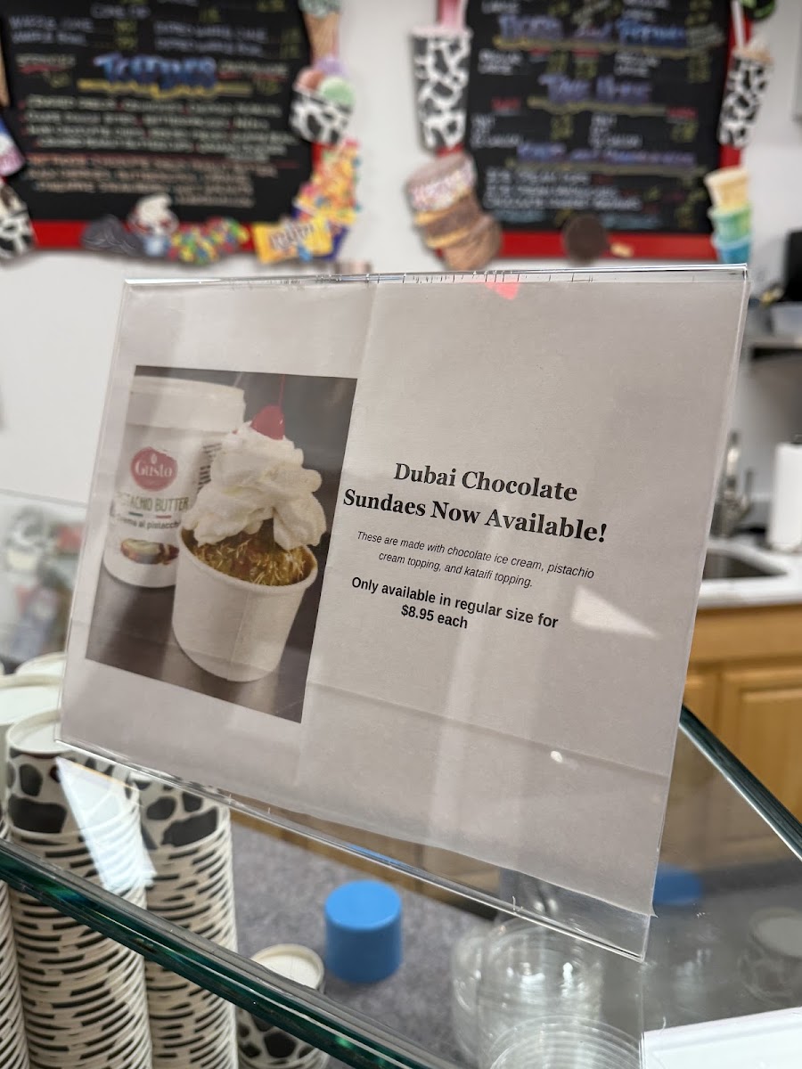 Uncle D’s Ice Cream (formerly Mike's Ice Cream) Photo Menu 4