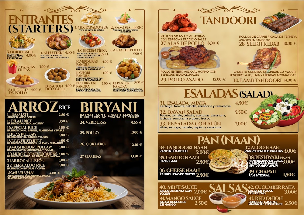 Kohinoor Photo Menu 2
