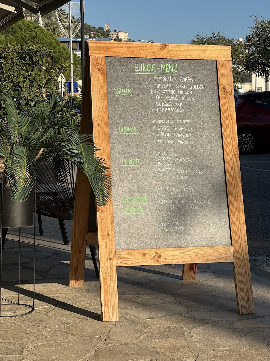 EUNOIA COFFEE Photo Menu 1