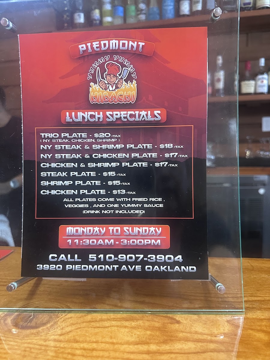 Yummy Yummy Hibachi Photo Menu 8